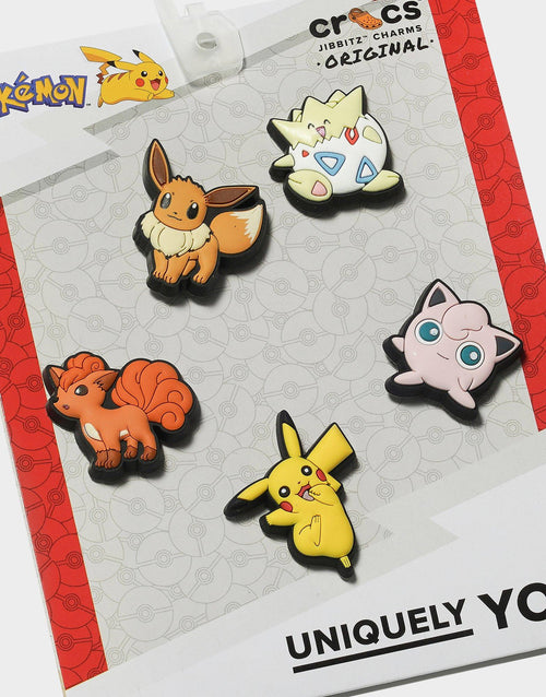 Pokémon 5-pack Jibbitz Charms