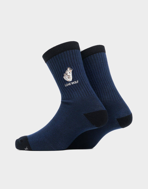 Moon Kick Crew Socks