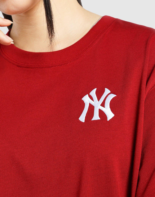 MLB LNY New York Yankees Long T-Shirt Dress