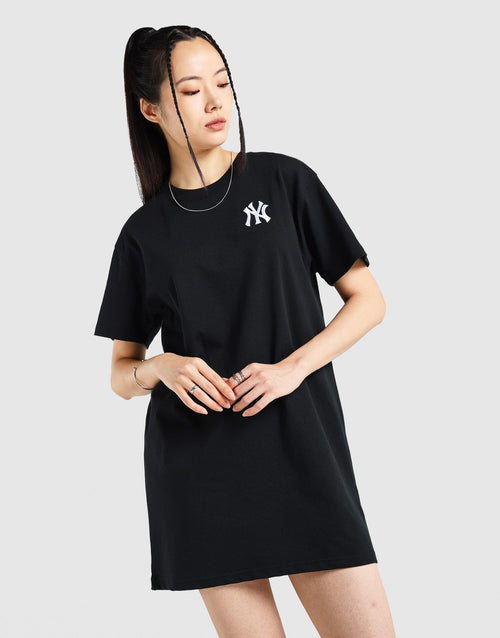 MLB LNY New York Yankees Long T-Shirt Dress