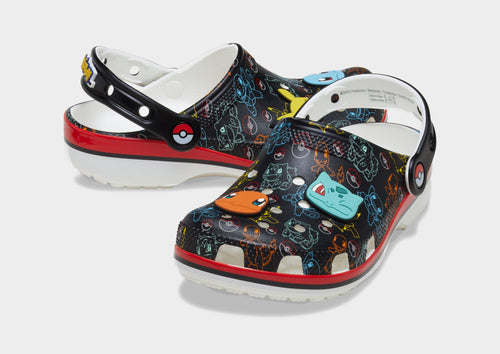 Pokémon Print Classic Clog Junior's