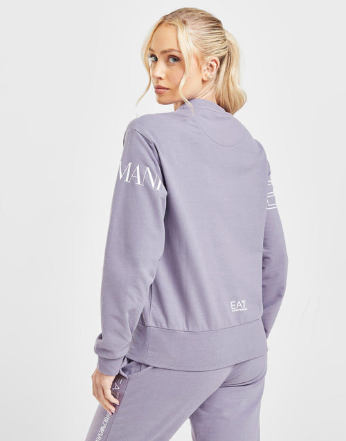 Oversized Logo Crew Sweatshirt