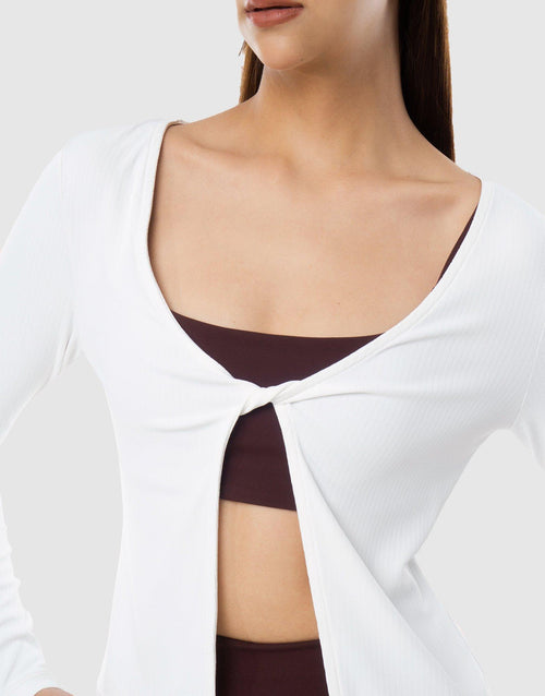 Relax Twist Cardigan