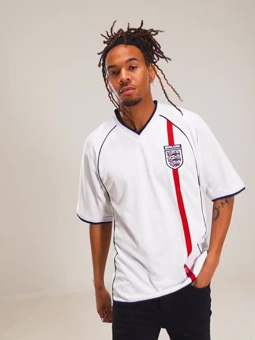 England 2002 Home Retro Shirt