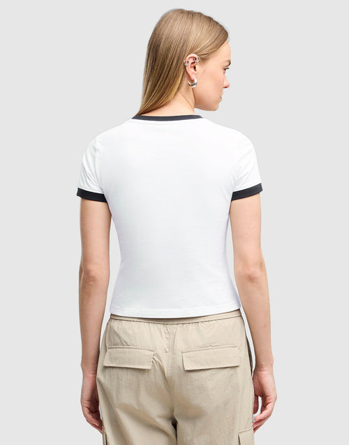 Slim Graphic Ringer T-Shirt