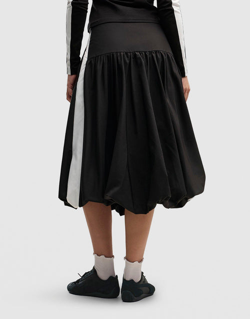 T7 Balloon Midi Skirt
