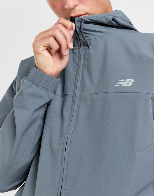 Full Zip Woven Hooded Track Top