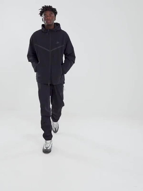 Tech Woven Full Zip Hooded Jacket