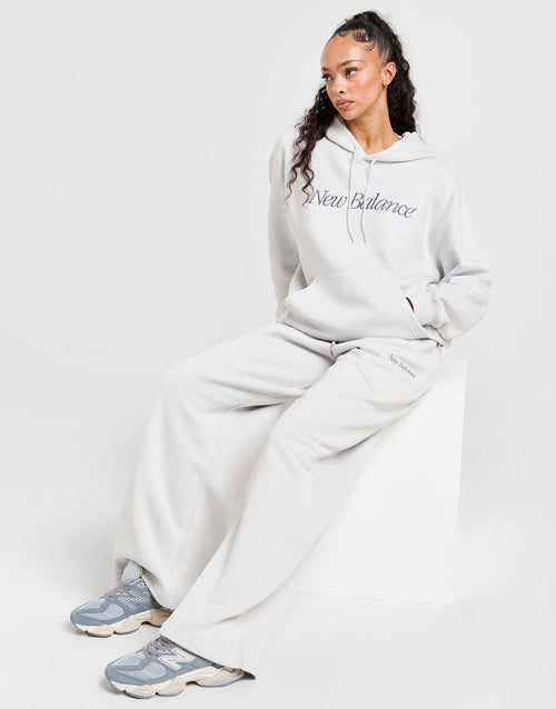 Double Script Wide Leg Joggers