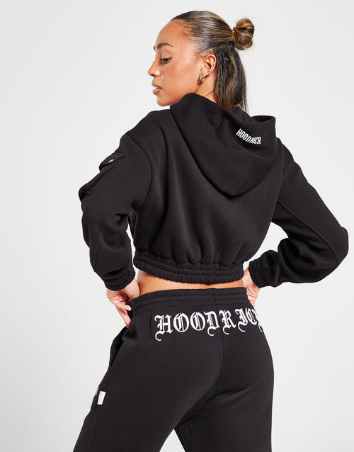 Dusk Crop Full Zip Hoodie