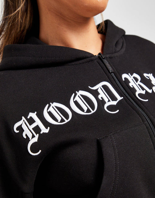 Dusk Crop Full Zip Hoodie