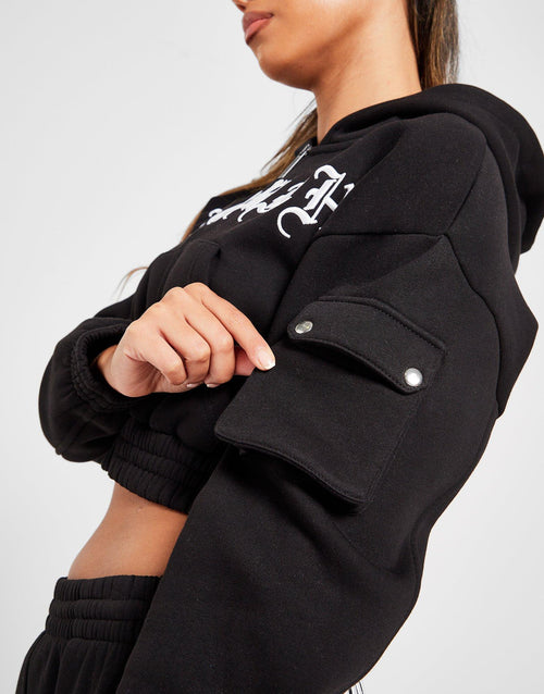 Dusk Crop Full Zip Hoodie