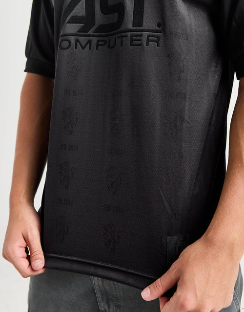 Aston Villa '96 Blackout Retro Shirt