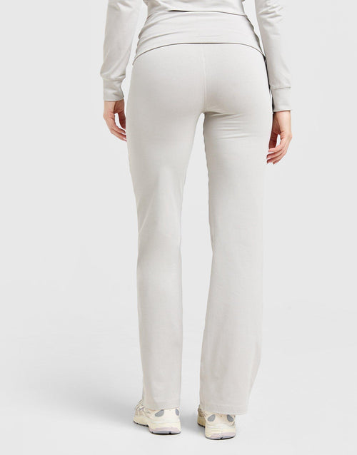 Essential Fold-Over Flare Pants