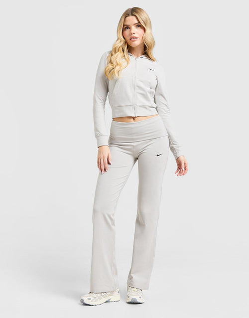 Essential Fold-Over Flare Pants