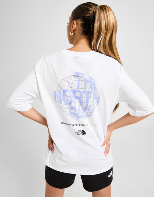 Globe Graphic Boyfriend T-Shirt