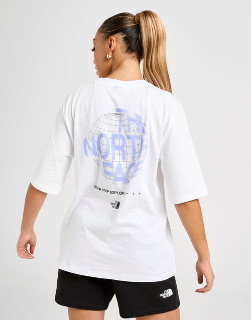 Globe Graphic Boyfriend T-Shirt