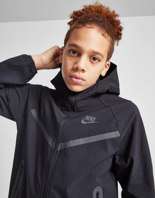 Tech Woven Full Zip Jacket Junior