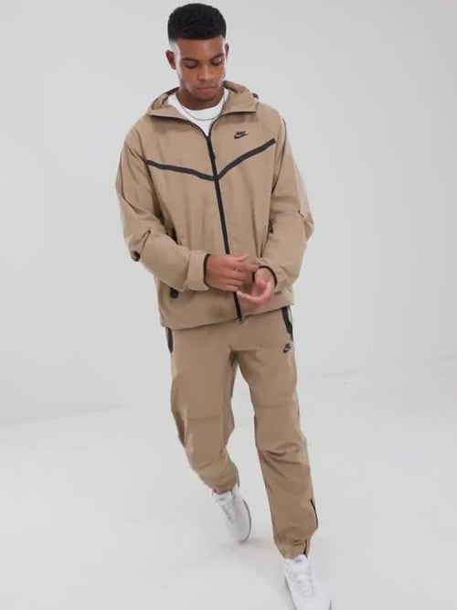 Tech Woven Full Zip Hooded Jacket