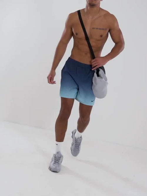 All Over Print Fade Swim Shorts