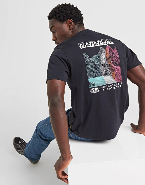 Back Mountain Graphic Contour T-Shirt