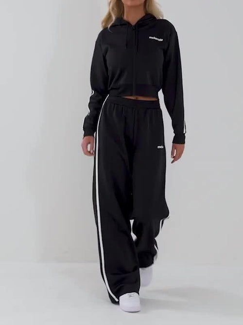 Poly Nova Wide Leg Joggers