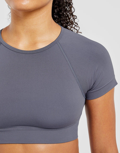 Adapt Seamless Short Sleeve Crop Top