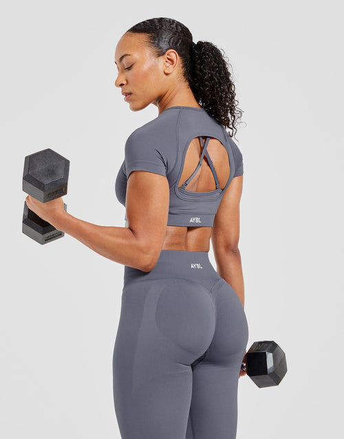 Adapt Seamless Short Sleeve Crop Top