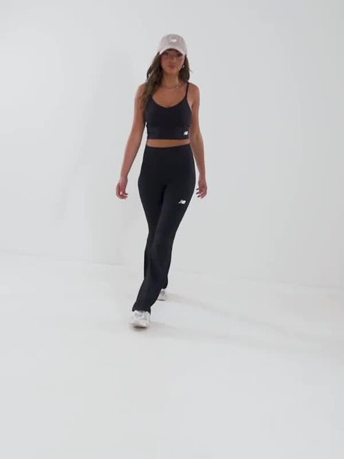 Essential Logo Flare Leggings