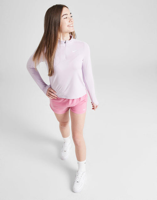 Girls' Fitness Long Sleeve 1/2 Zip Top Junior