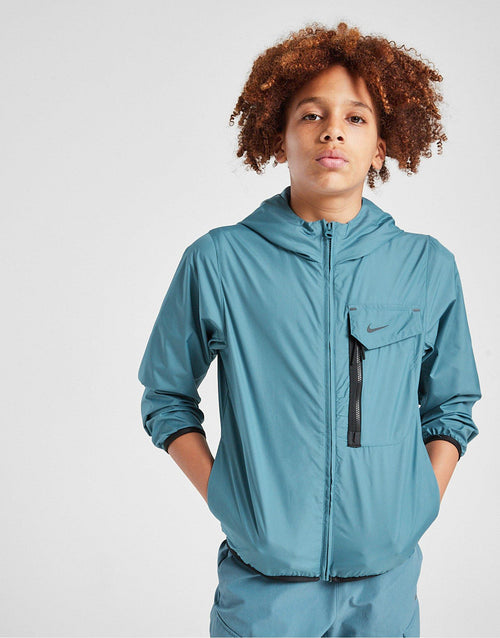 City Utility Woven Full Zip Jacket Junior