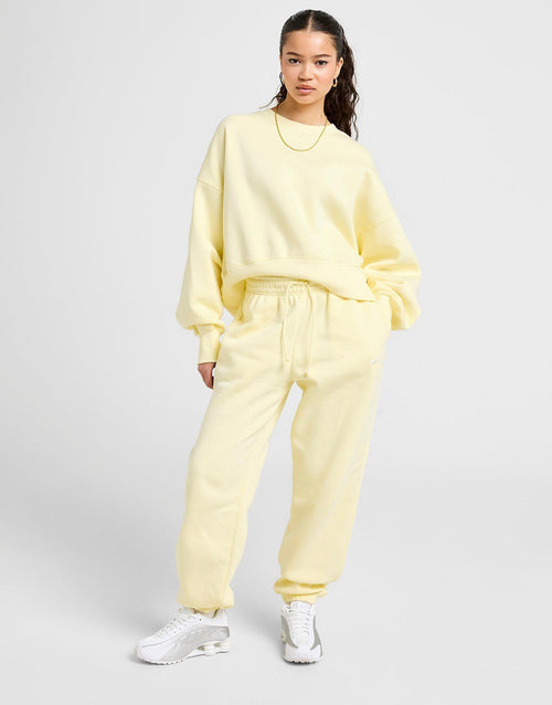 Phoenix Crop Oversized Crew Sweatshirt