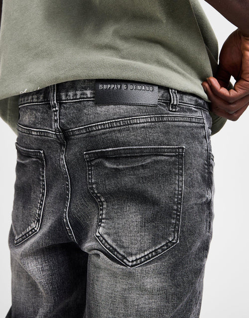 Washed Core Slim Jeans
