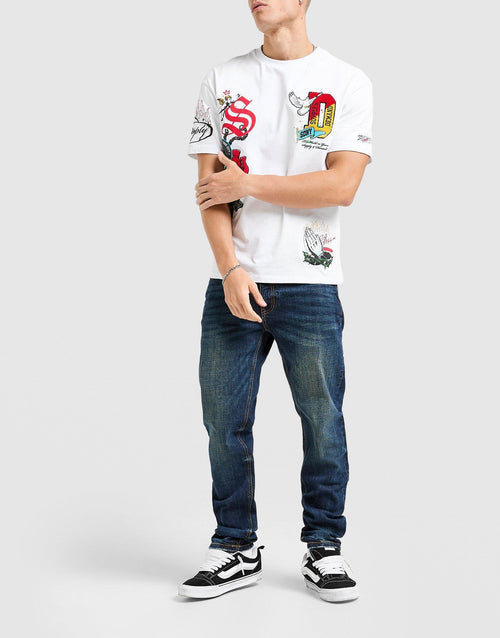 Washed Core Slim Jeans