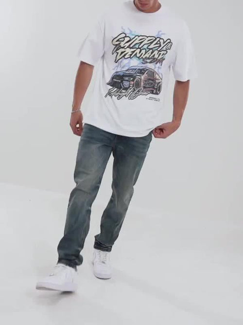 Washed Core Slim Jeans