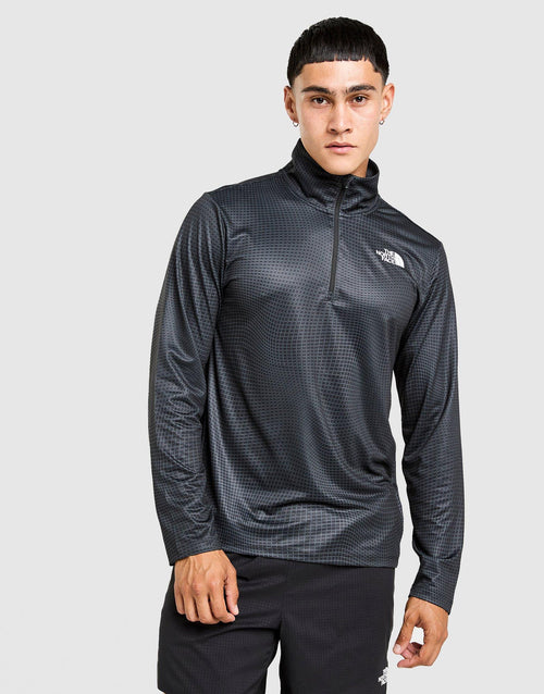24/7 1/4 Zip Grid Top