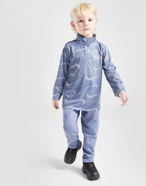 Pacer All Over Print 1/4 Zip Tracksuit Children's