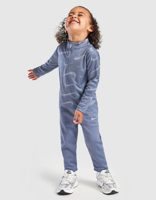 Pacer 1/4 Zip All Over Print Tracksuit Infant's
