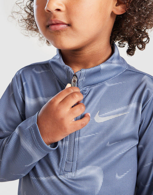 Pacer 1/4 Zip All Over Print Tracksuit Infant's