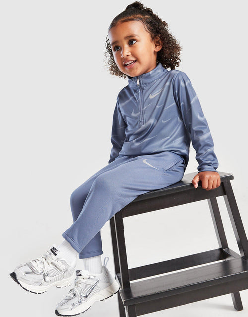 Pacer 1/4 Zip All Over Print Tracksuit Infant's