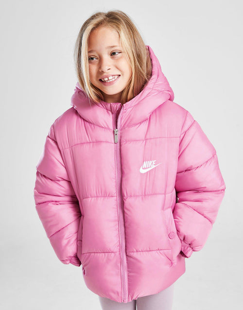 Girls' Wide Baffle Puffer Jacket Children