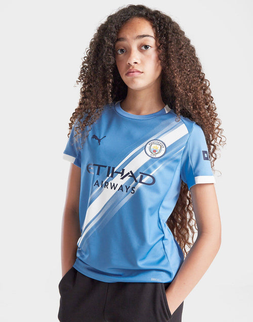Manchester City FC 2025/26 Home Shirt Junior