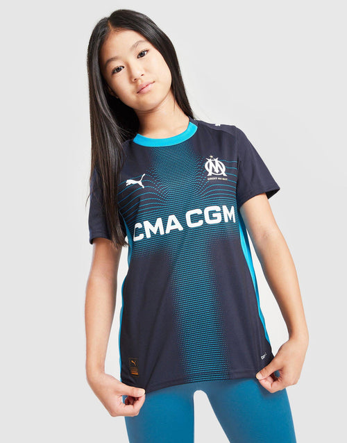 Olympique Marseille 2025/26 Away Shirt Junior