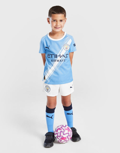 Manchester City FC 2025/26 Home Kit Children's
