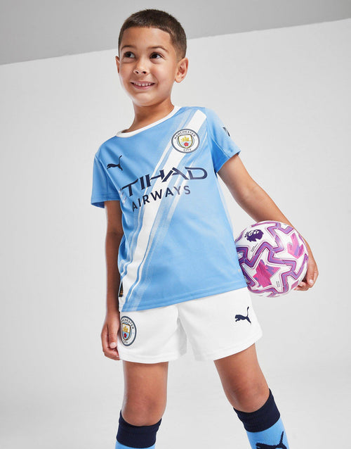 Manchester City FC 2025/26 Home Kit Children's