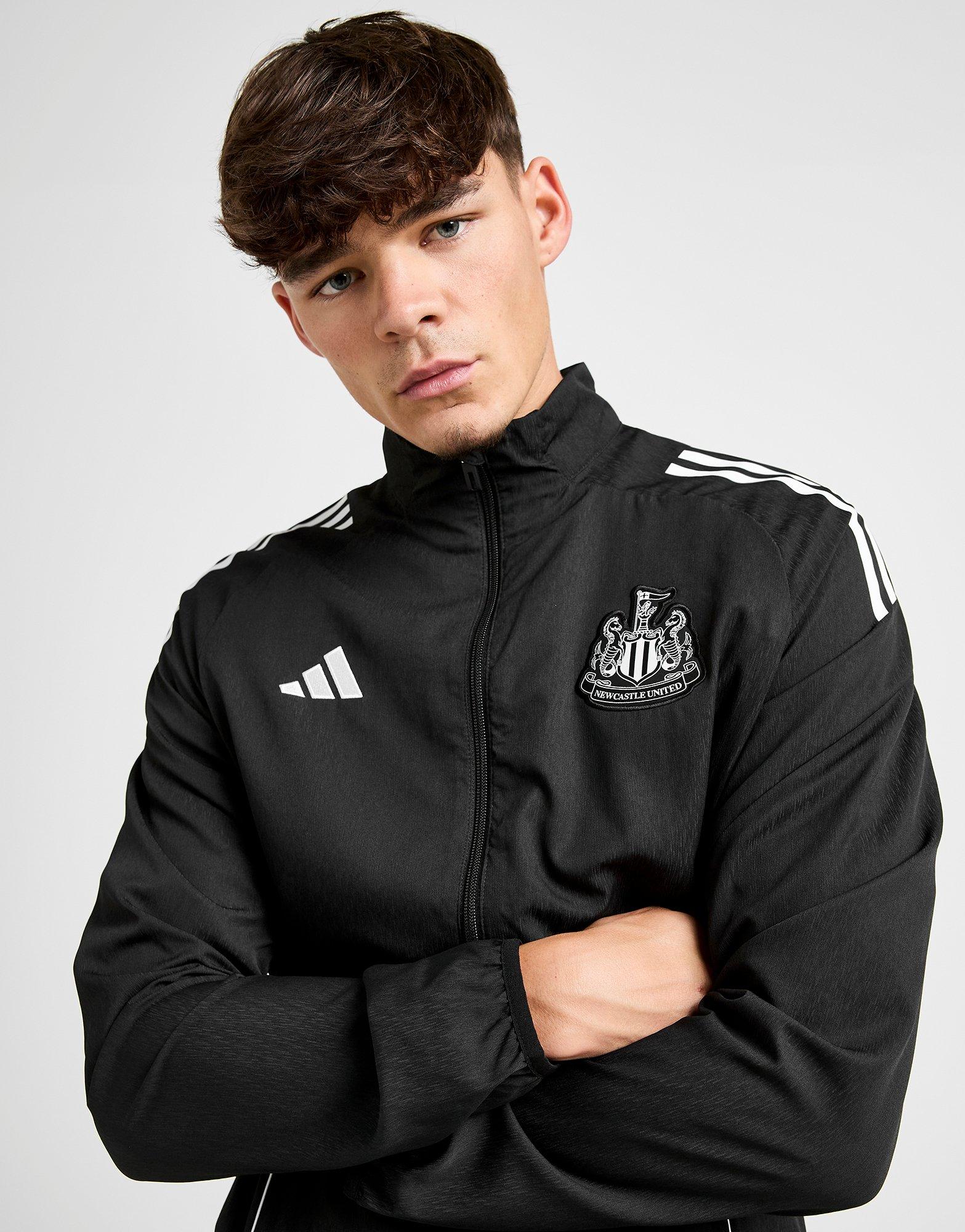 Black adidas Newcastle United FC Presentation Jacket - JD Sports