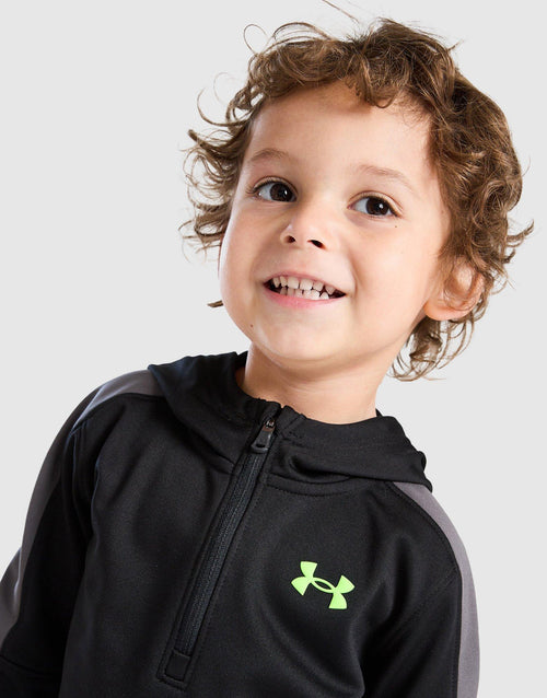 Poly Colour Block 1/4 Zip Tracksuit Infant's