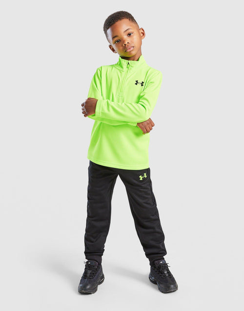 Tech Grid 1/4 Zip Tracksuit Children