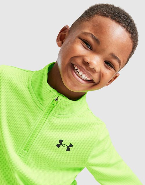 Tech Grid 1/4 Zip Tracksuit Children
