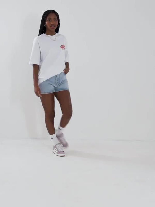 High-Rise Mom Shorts